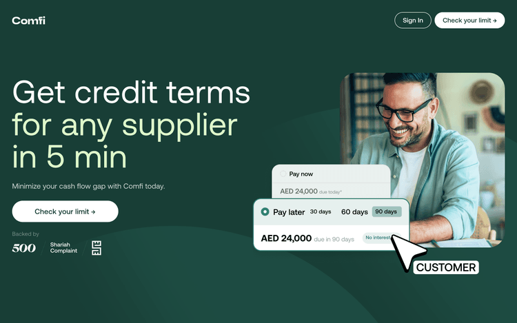 Comfi B2B Payments UAE